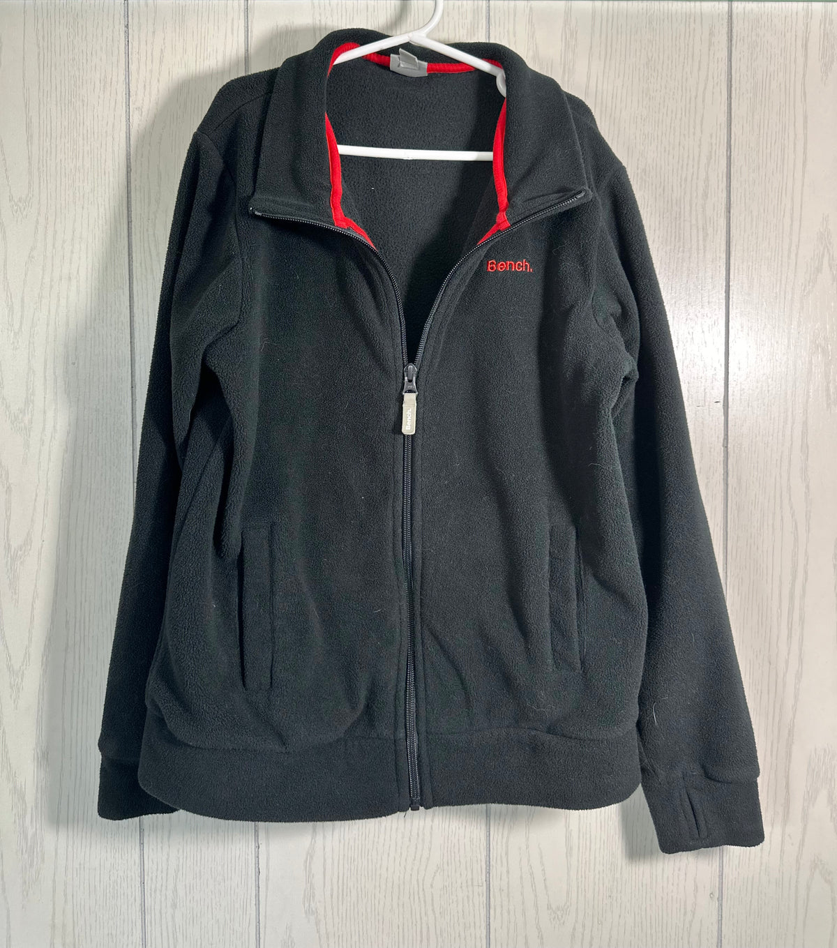 Veste noir & rouge Bench 11-12 ans