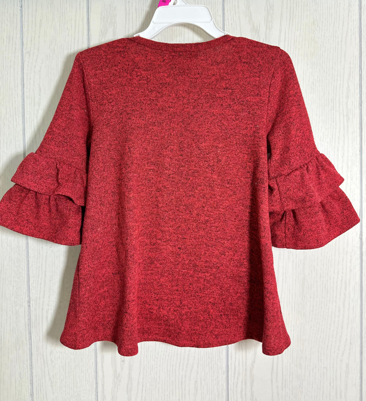 Chandail rouge panda - 3T