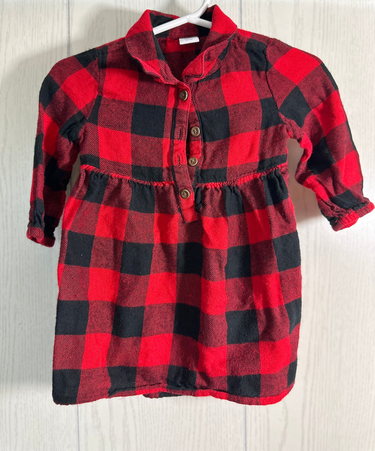 Petite robe à carreaux Old Navy 6-12 mois