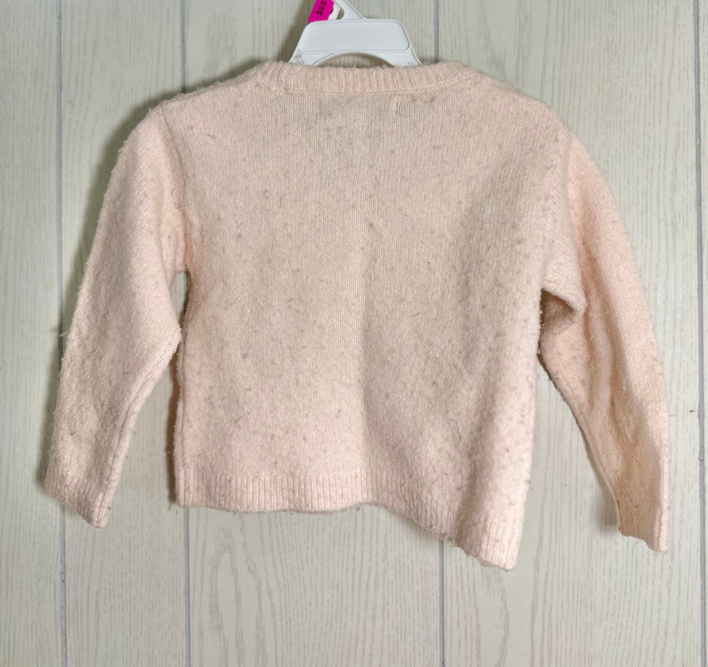 Chandail en tricot rose pâle - 18-24 mois