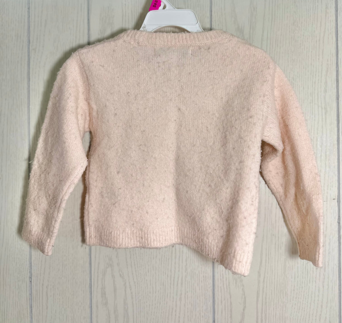 Chandail en tricot rose pâle - 18-24 mois