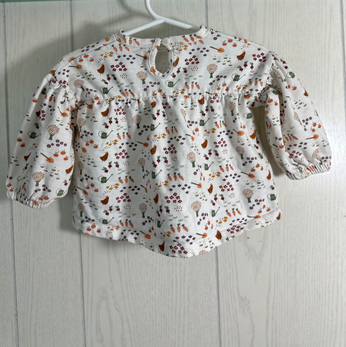 Tunique à motifs de jardin Losan 3-6 mois