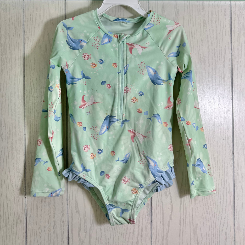Maillot de bain une-pièce à manches longues - 2T