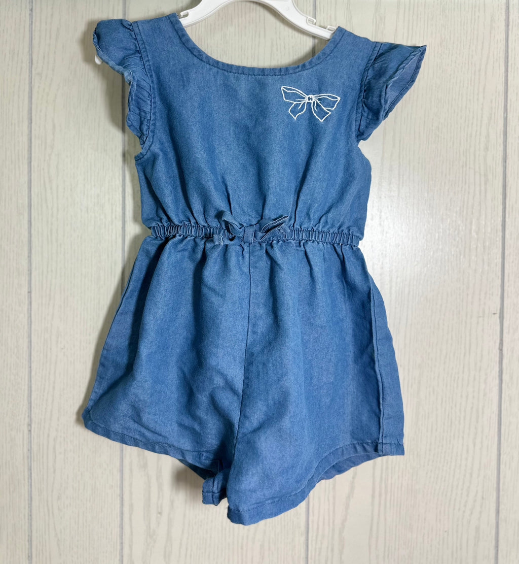 Combishort bleu - 4T